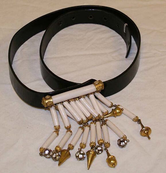 Evening pantsuit, Irene Galitzine (Italian (born Georgia), Tbilisi 1916–2006 Rome), silk, plastic, metal, Italian