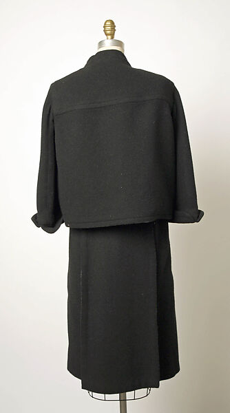 Suit, House of Balenciaga (French, founded 1937), wool, Spanish