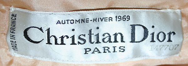 Evening ensemble, House of Dior (French, founded 1946), silk, French