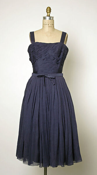 Evening ensemble, Jacques Fath (French, 1912–1954), silk, French