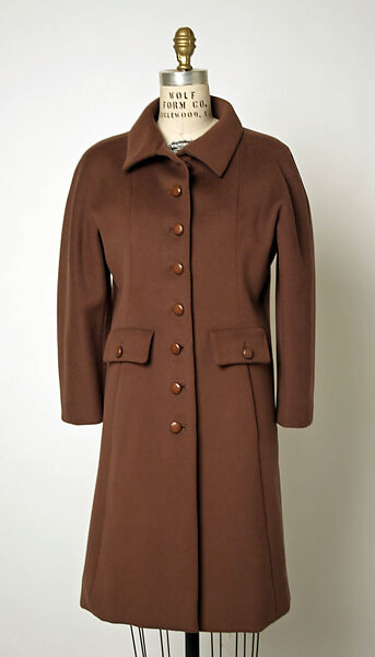 Ensemble, House of Balenciaga (French, founded 1937), wool, French