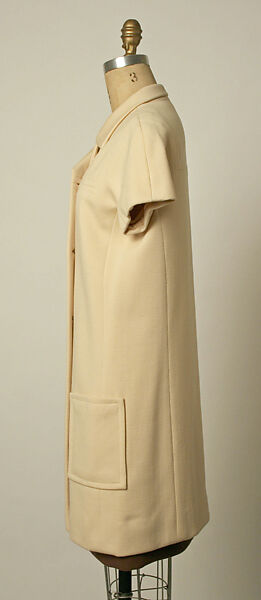 Ensemble, House of Balenciaga (French, founded 1937), wool, French