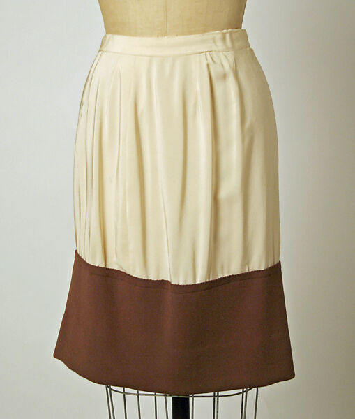 Ensemble, House of Balenciaga (French, founded 1937), wool, French