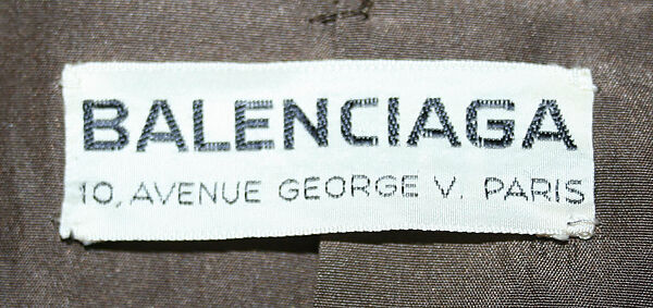 Ensemble, House of Balenciaga (French, founded 1937), wool, French