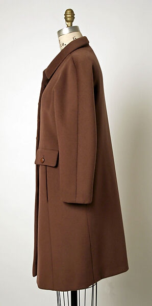 Ensemble, House of Balenciaga (French, founded 1937), wool, French