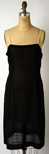 Cocktail dress, House of Dior (French, founded 1946), cotton, silk, leather, French
