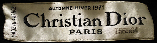 Cocktail dress, House of Dior (French, founded 1946), cotton, silk, leather, French