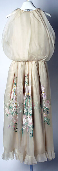 Evening jumpsuit, House of Dior (French, founded 1946), silk, French
