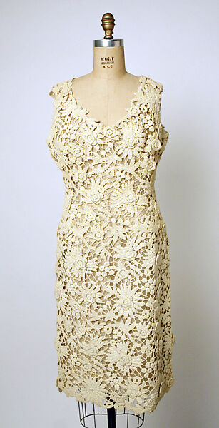 Cocktail ensemble, House of Dior (French, founded 1946), cotton, silk, French