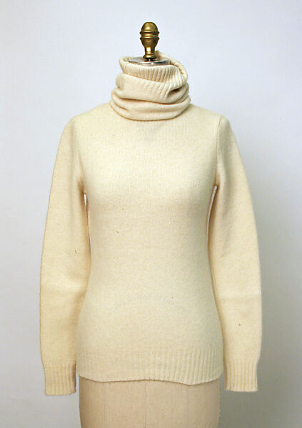 Turtleneck sweater, wool, American or European 