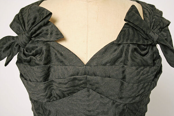 Cocktail dress, Jacques Fath (French, 1912–1954), silk, wool, French
