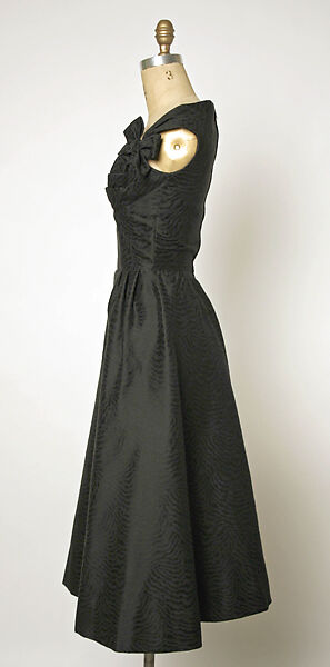 Cocktail dress, Jacques Fath (French, 1912–1954), silk, wool, French