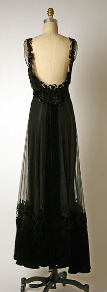 Evening dress, House of Dior (French, founded 1946), silk, cotton, French