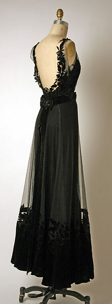 Evening dress, House of Dior (French, founded 1946), silk, cotton, French