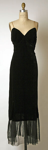 Evening dress, House of Dior (French, founded 1946), silk, cotton, French