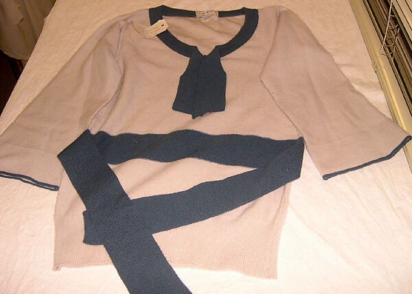 Pullover sweater, Sonia Rykiel (French, 1968–2019; 2021–present), wool, French