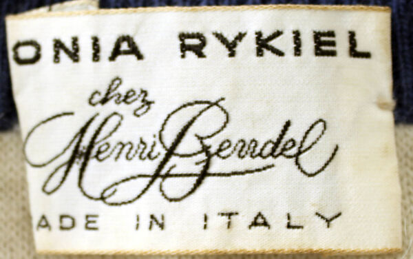 Pullover sweater, Sonia Rykiel (French, 1968–2019; 2021–present), wool, French