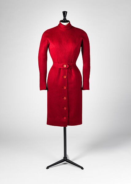 "Poivron", House of Dior (French, founded 1946), wool, French 