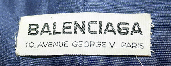 Coat, House of Balenciaga (French, founded 1937), wool, linen, silk, French