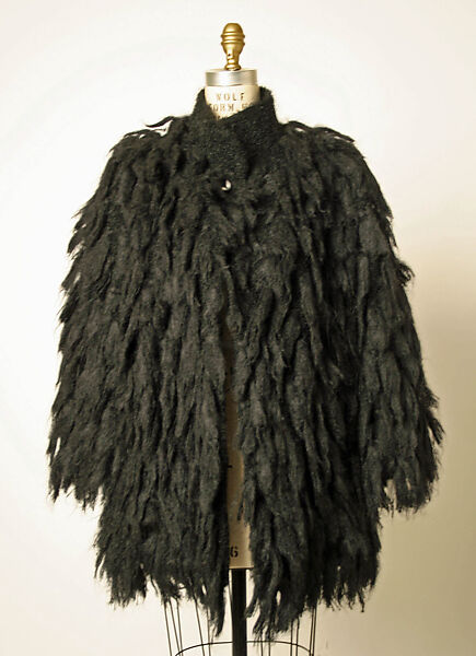 Coat, House of Balenciaga (French, founded 1937), wool, French