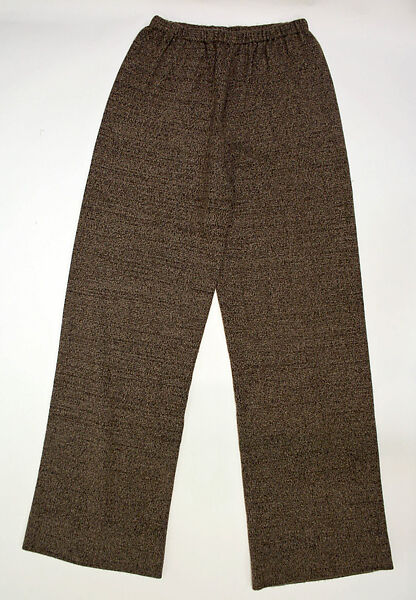 Ensemble, Halston (American, Des Moines, Iowa 1932–1990 San Francisco, California), wool, American