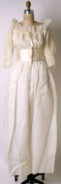 Wedding ensemble, House of Dior (French, founded 1946), (a) cotton; (b–d) silk, French