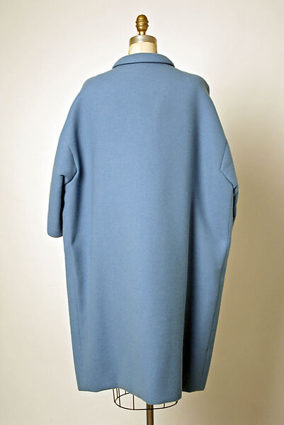 Coat, House of Balenciaga (French, founded 1937), wool, French