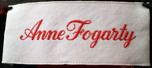 Dress, Anne Fogarty (American, Pittsburgh, Pennsylvania 1919–1980 New York), synthetic fiber, American