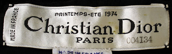 Dress, House of Dior (French, founded 1946), silk, French