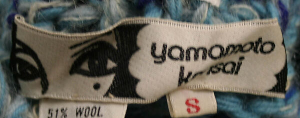 Sweater, Kansai Yamamoto (Japanese, Yokohama 1944–2020 Tokyo), wool, nylon, Japanese