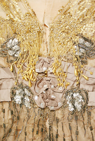 Evening dress, Jacques Doucet (French, Paris 1853–1929 Paris), silk, French