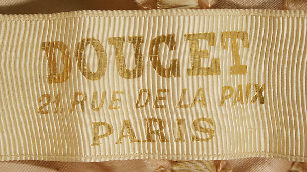 Evening dress, Jacques Doucet (French, Paris 1853–1929 Paris), silk, French