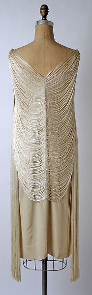 Evening dress, Madeleine Vionnet (French, Chilleurs-aux-Bois 1876–1975 Paris), silk, American or European