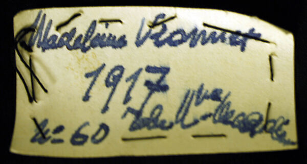 Dress, House of Vionnet (French, active 1912–14; 1918–39), silk, French