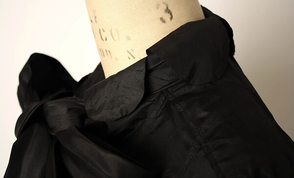 Evening coat, Maisons Agnès-Drecoll (French, 1931–1963), silk, French