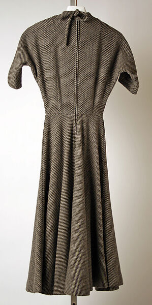 Dress, Anne Fogarty (American, Pittsburgh, Pennsylvania 1919–1980 New York), wool, American