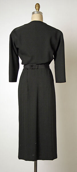 Ensemble, House of Dior (French, founded 1946), wool, silk, French