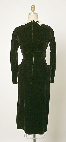 Dress, Jacques Fath (French, 1912–1954), silk, French