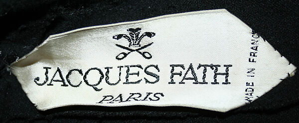 "Garconne", Jacques Fath (French, 1912–1954), wool, linen, leather, French