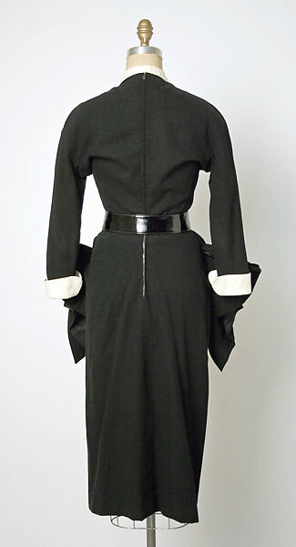 "Garconne", Jacques Fath (French, 1912–1954), wool, linen, leather, French