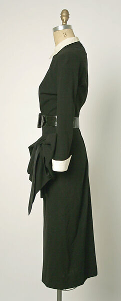 "Garconne", Jacques Fath (French, 1912–1954), wool, linen, leather, French