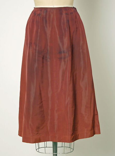 "Varennes", Jacques Fath (French, 1912–1954), wool, rayon, French