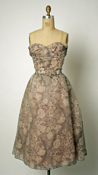 Dinner ensemble, Jacques Fath (French, 1912–1954), silk, French