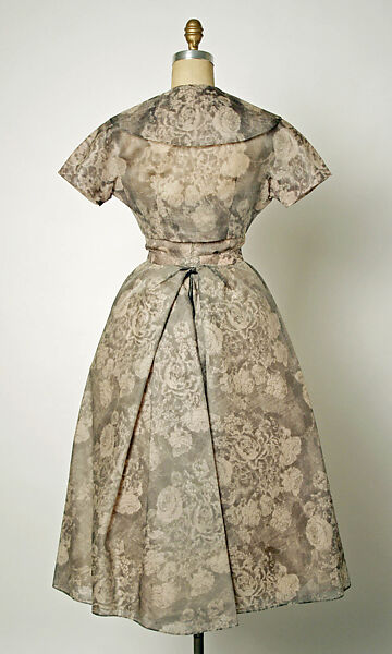 Dinner ensemble, Jacques Fath (French, 1912–1954), silk, French