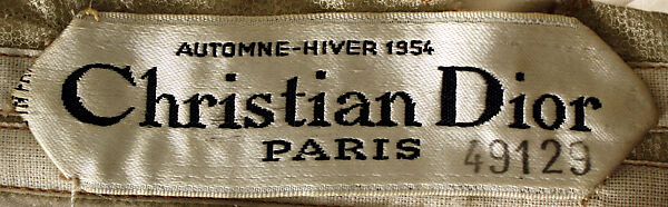 "Venezuela", House of Dior (French, founded 1946), silk, metallic thread, sequins, French