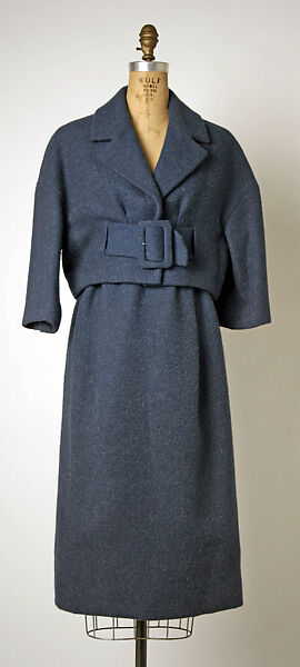 Suit, House of Dior (French, founded 1946), wool, silk, French 