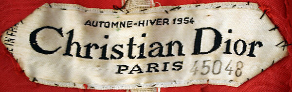 Evening dress, House of Dior (French, founded 1946), silk, French