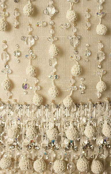 "Teheran", House of Dior (French, founded 1946), silk, glass beads, French