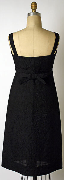 "Onyx", House of Dior (French, founded 1946), silk, jet, French