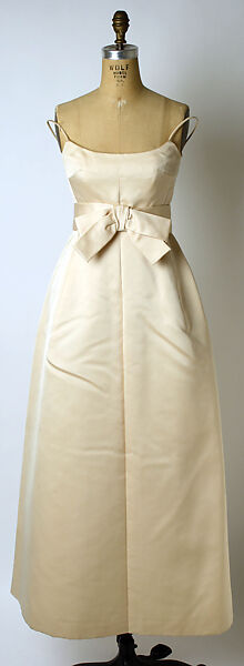 "Soiree a Venise", House of Dior (French, founded 1946), silk, glass beads, fur, French